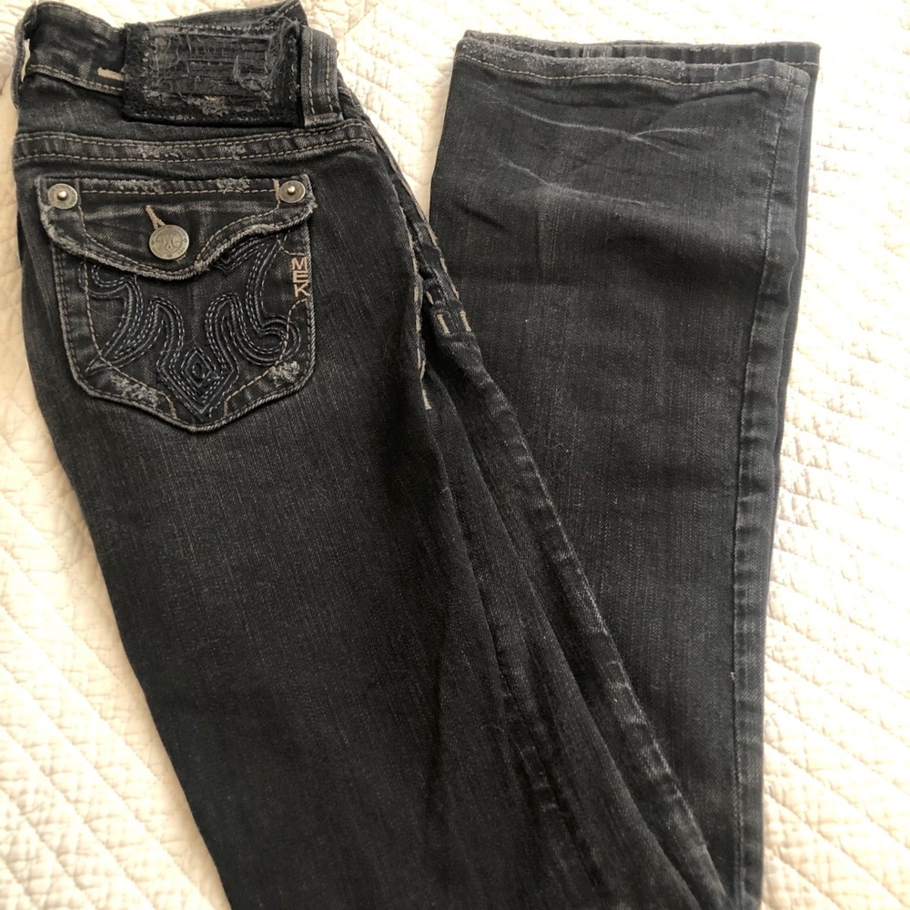 MEK Denim Straight Leg Jeans